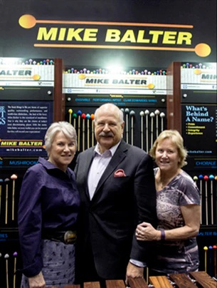 Craigie and Debbie Zildjian with Mike Balter